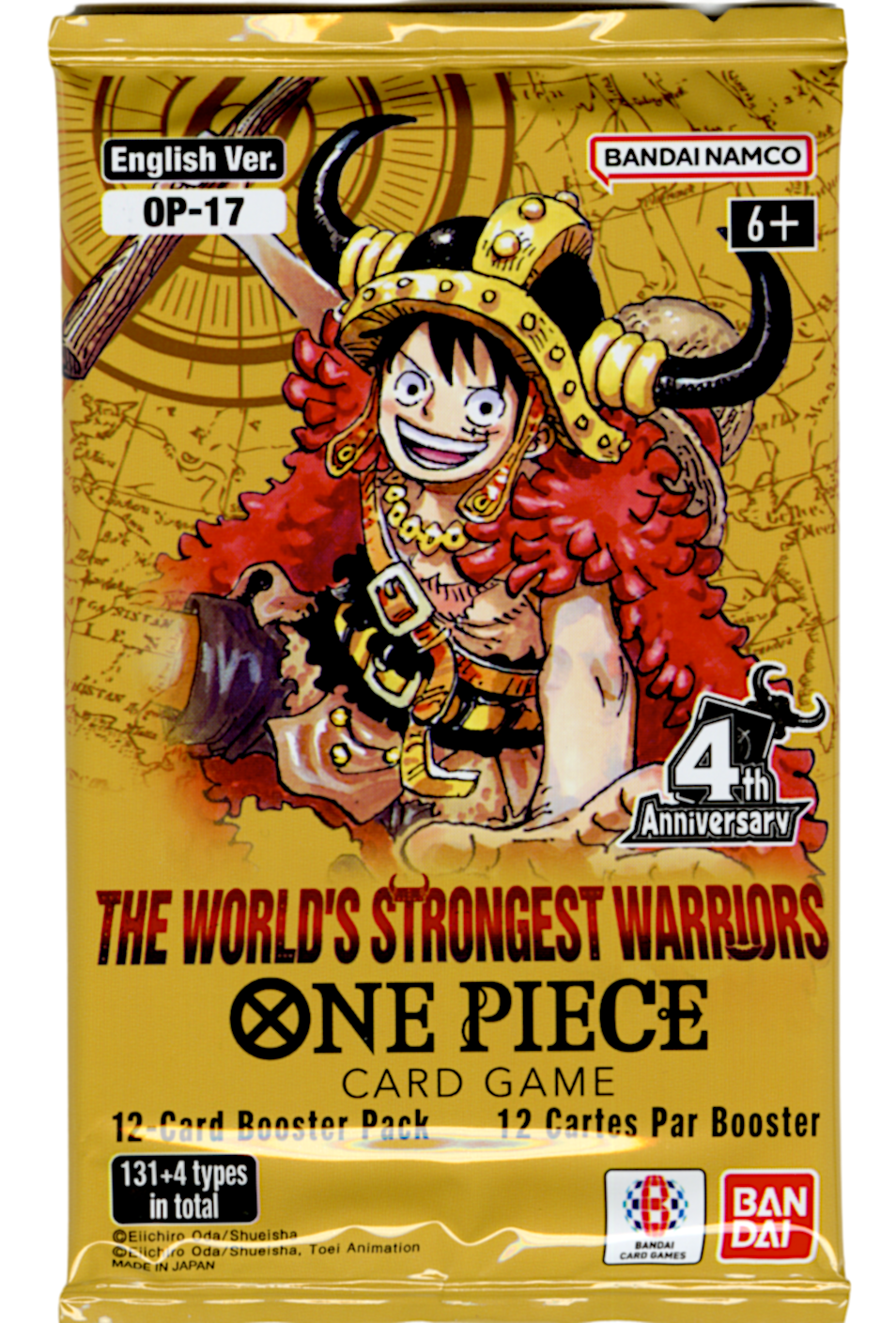 The World's Strongest Warriors Booster Pack